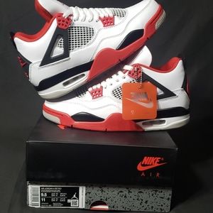 Jordan 4 Retro Fire Red (2020) Size:9.5